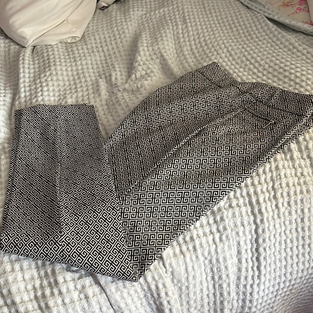 Soho Black and White Checkered Ankle Jumpsuit